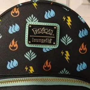 Loungefly Pokemon Starters Mini Backpack Summer Convention (limited edition) Loungefly Pokemon Starters Mini Backpack Summer Convention  main image 4